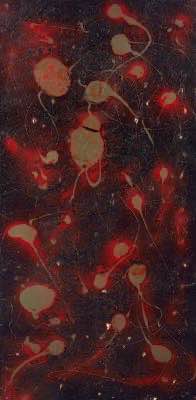 96" x 46" - technique mixte sur panneau