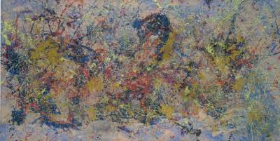 48" x 96" - technique mixte sur toile