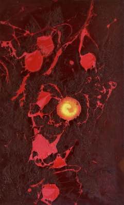 60" x 36" - technique mixte sur bois, 2015