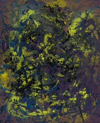 30" x 24" - technique mixte sur bois