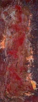 96" x 36" - technique mixte sur toile